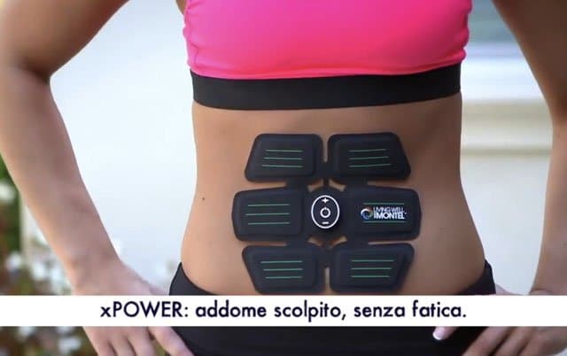 Xpower Elettrostimolatore addominali