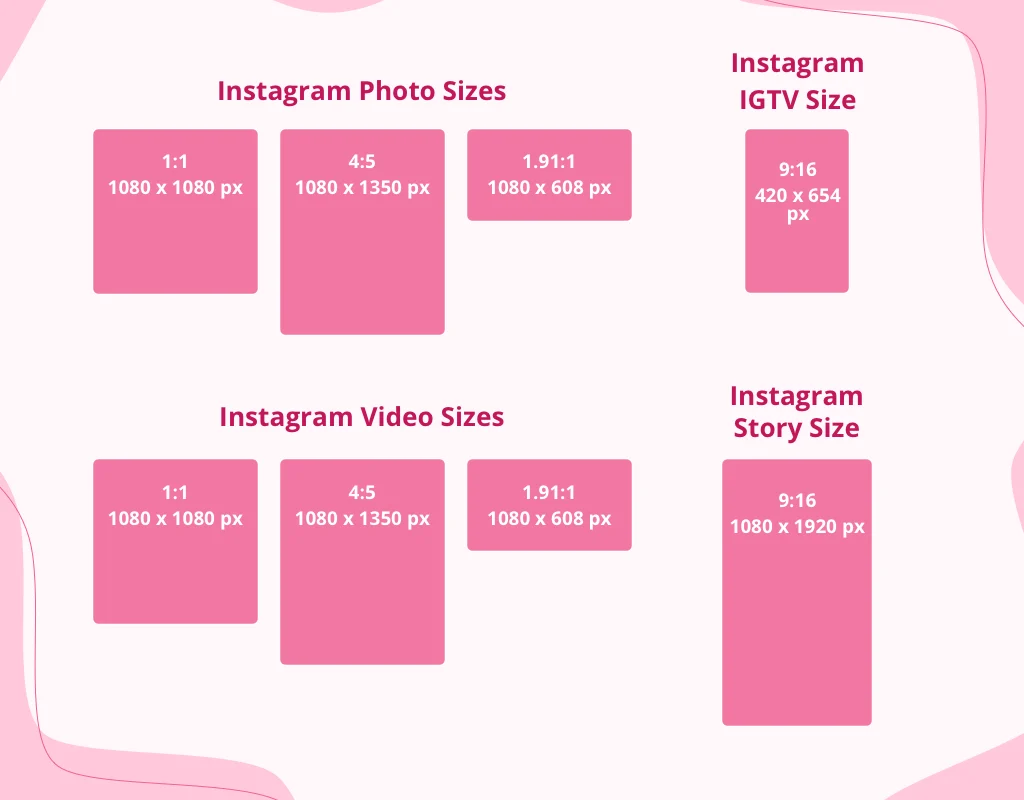 dimensione migliore per le immagini di Instagram