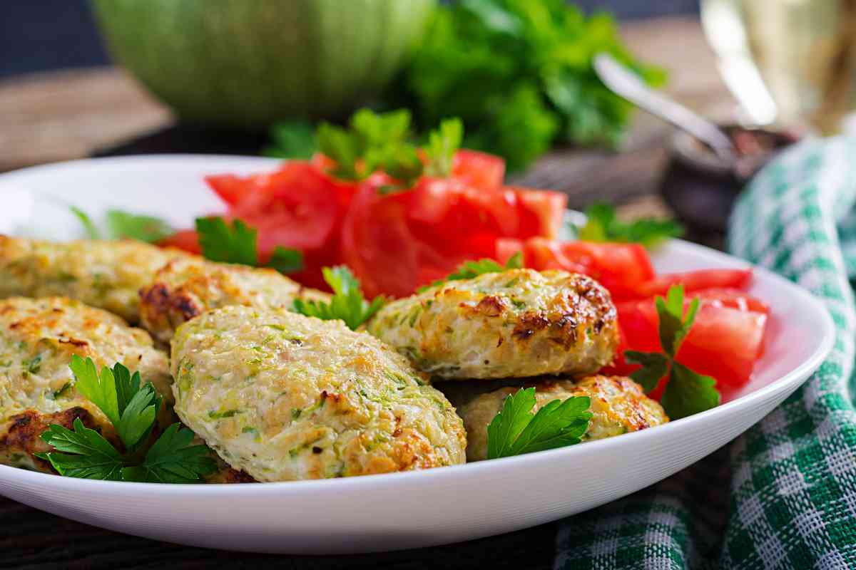 polpette di zucchine in friggitrice ad aria ricetta