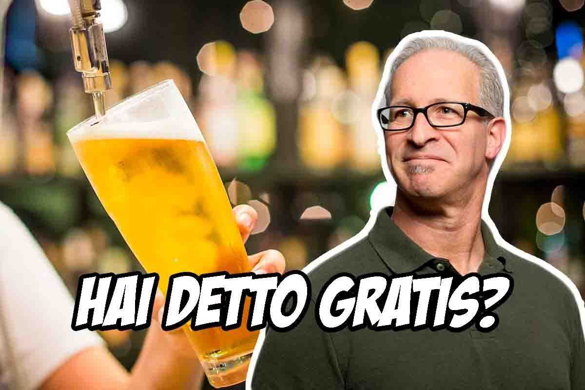 Birra gratis per riesce ad arrivare al pub