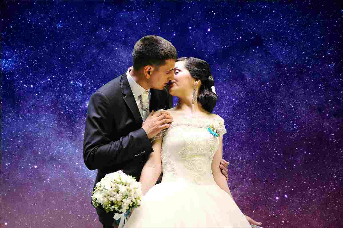 matrimonio nello spazio